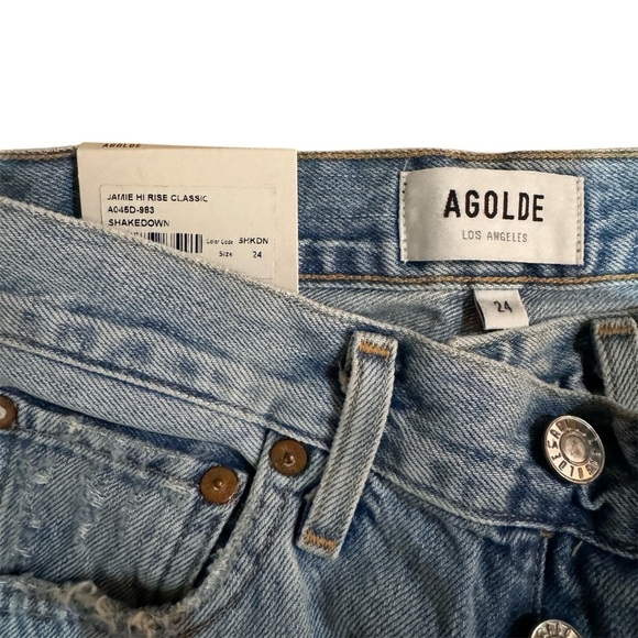 Agolde Jamie high rise in shakedown - Picture 9 of 13